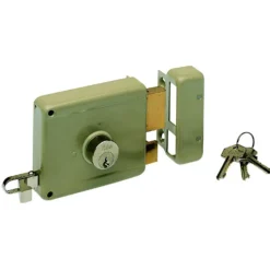 Yale Oplegvoordeurslot 634 Staal Met Vaste Cilinder 50mm Rechts