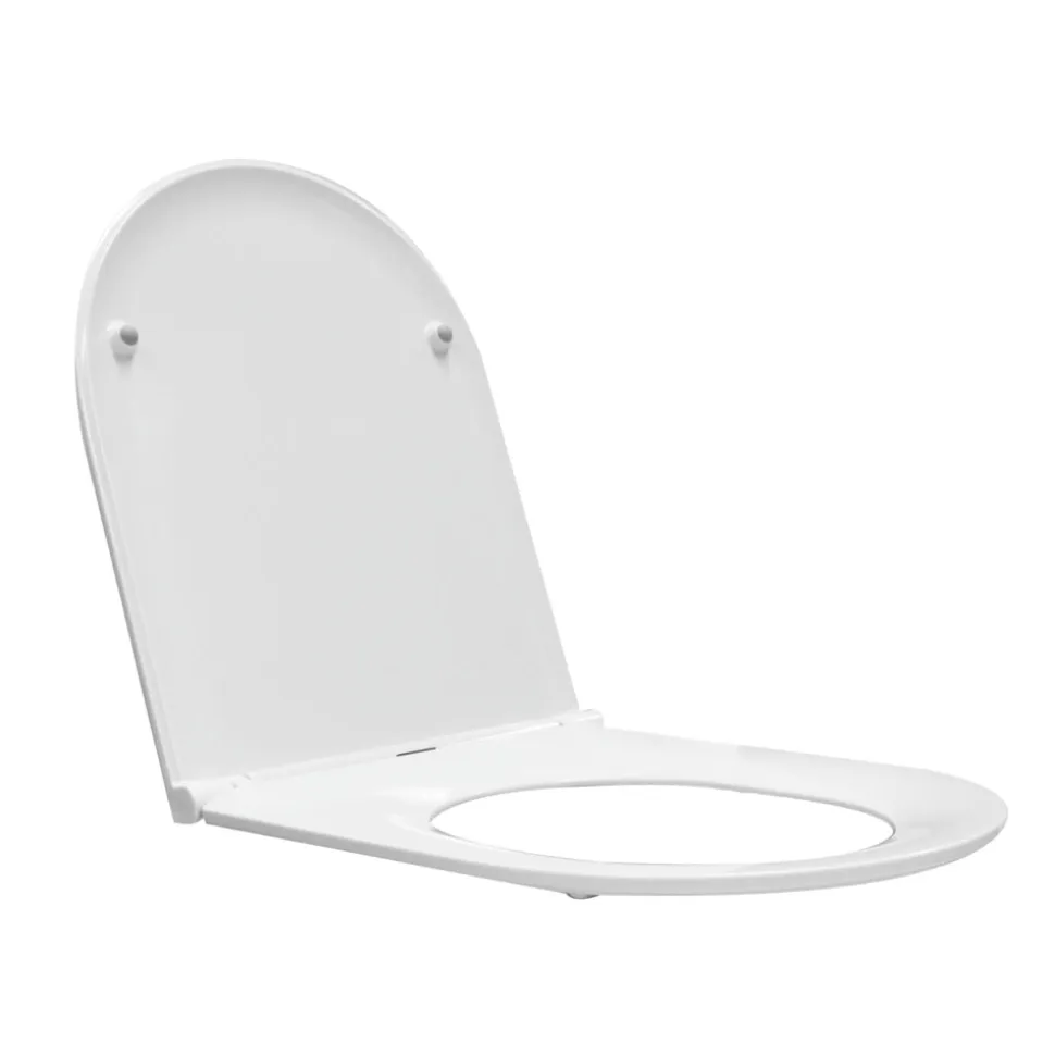 Zensit Toiletzitting Softclose Quick Release Glanzend Wit