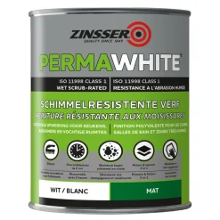Zinsser Muurverf Perma-White Mat Wit 1L
