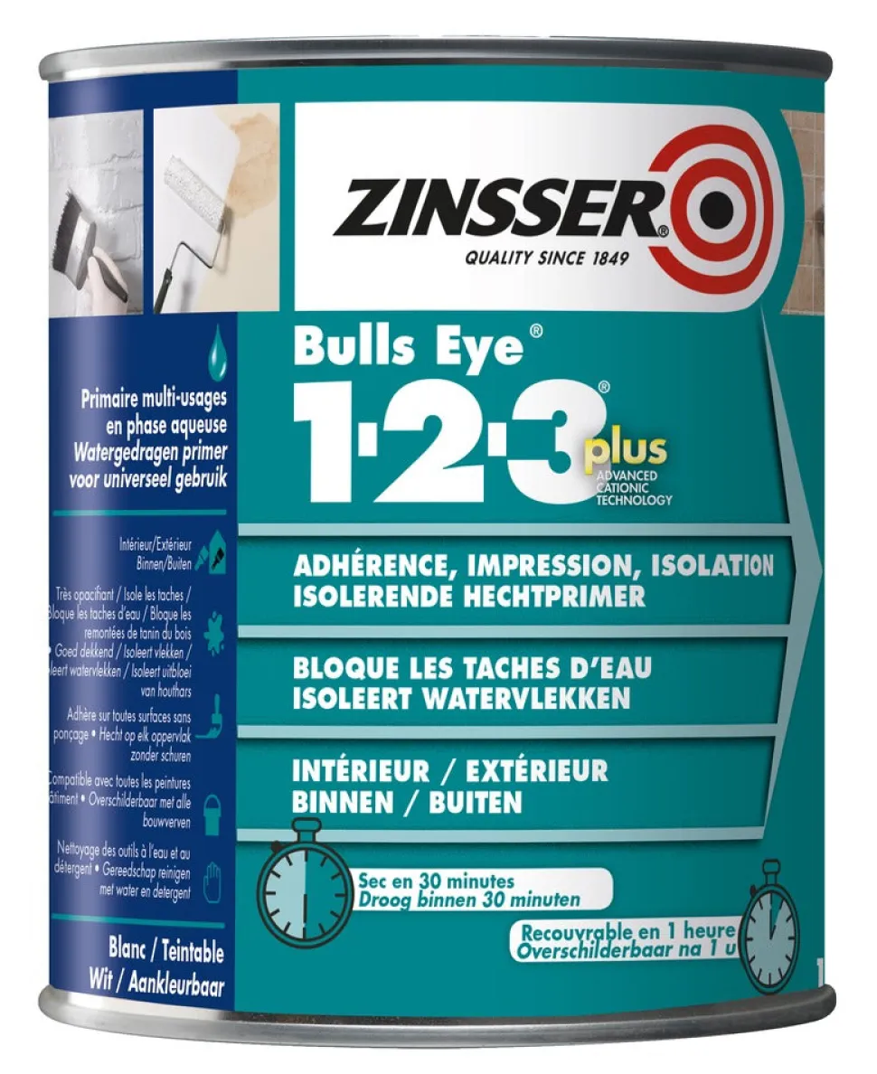 Zinsser 1-2-3 Plus Primer 1L