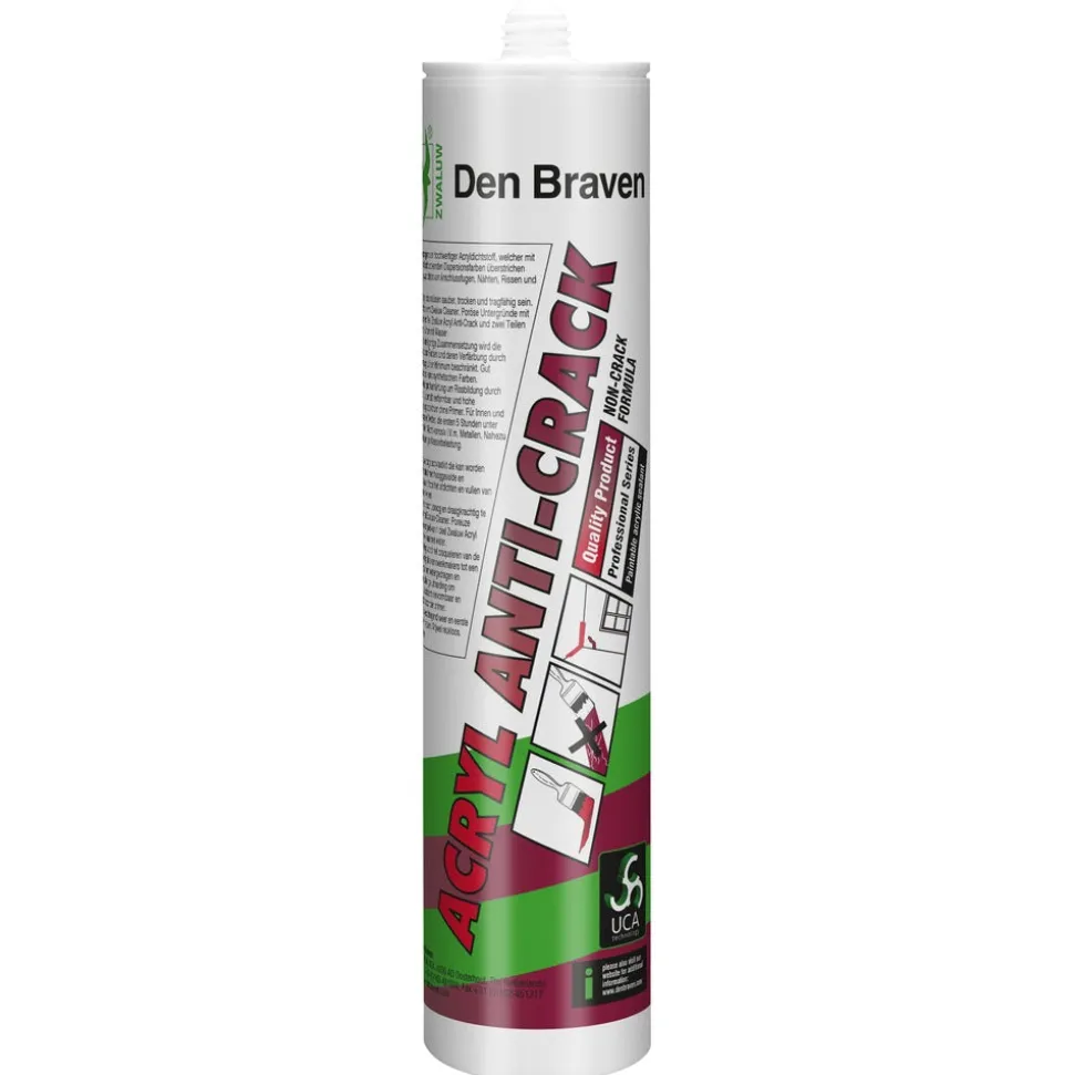 Zwaluw Acrylaatkit Acryl Anti-Crack Wit 310ml